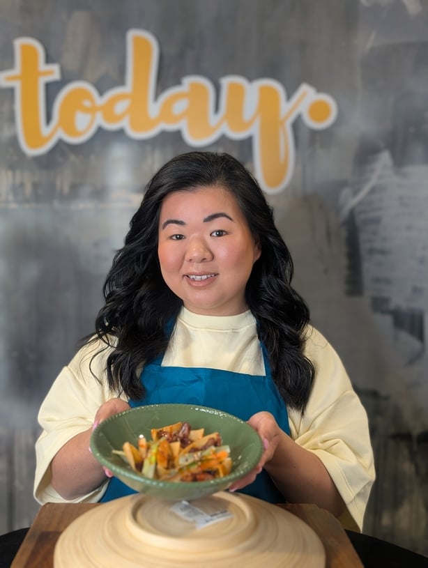 Aoife Cheung with Dish